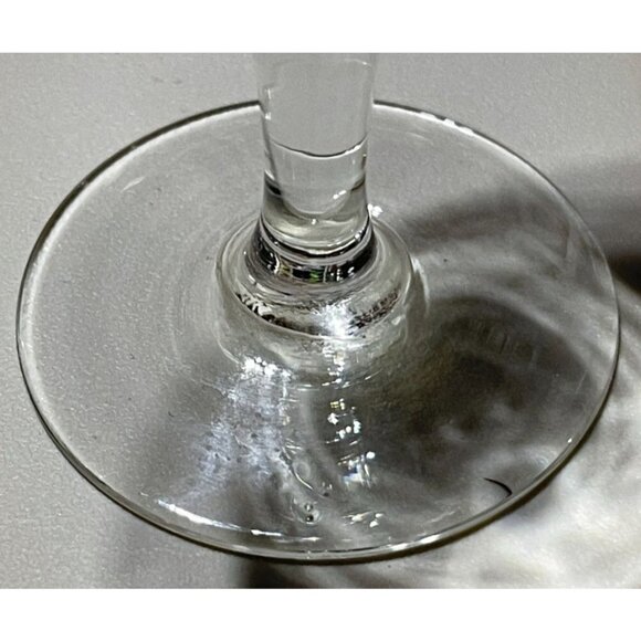 Set of 3 Etched Cordial Glasses Goblets - Picture 4 of 4